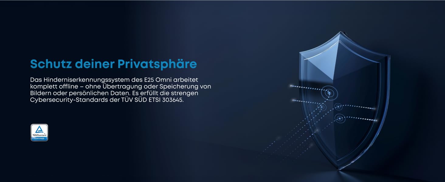 Робот-пилосос Eufy Omni E25 HydroJet з функцією миття, 20000Pa, Turbo-сила всмоктування, щітки DuroSpiral, CornerRover для кутів, станція All-in-One, для тварин та дітей