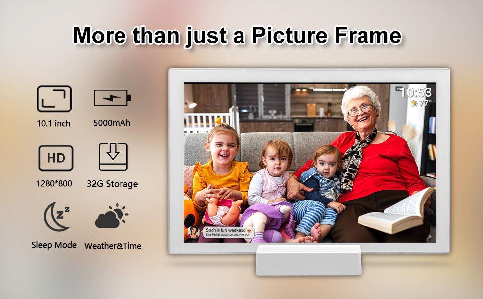 Цифровий фоторамка Frameo 10.5