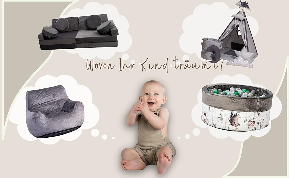 Дитячий намет-тіпі з килимком, подушкою та м'ячами - Тіпі для дитячої кімнати, ігровий будиночок для дівчаток, намет-тіпі для дітей, ігрові прилади для дому - Рожевий сад