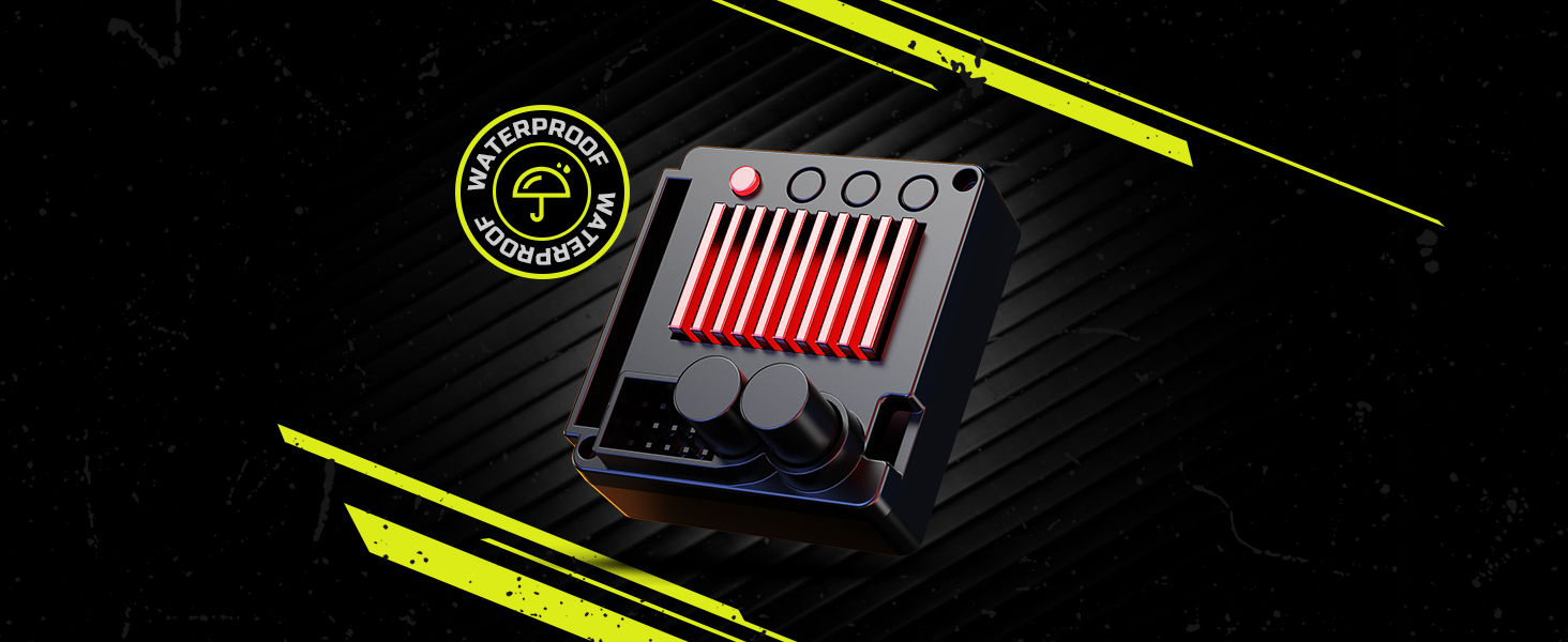 Позашляховик DEERC 1:14 Brushless 4WD, 43 милі/год, з LED підсвіткою, металевими амортизаторами та 2x 7.4V акумуляторами