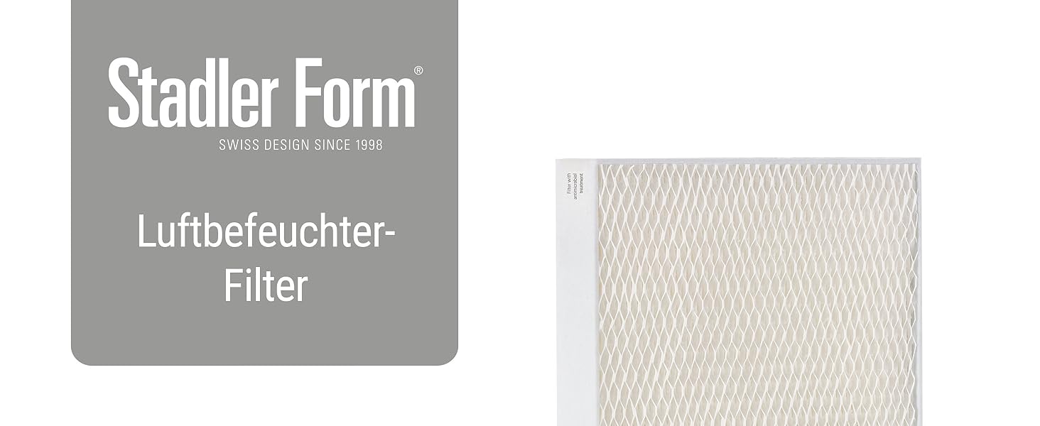 Фільтр для зволожувача повітря Stadler Form, антибактеріальний, комплект 8 шт. (Oskar, Karl)
