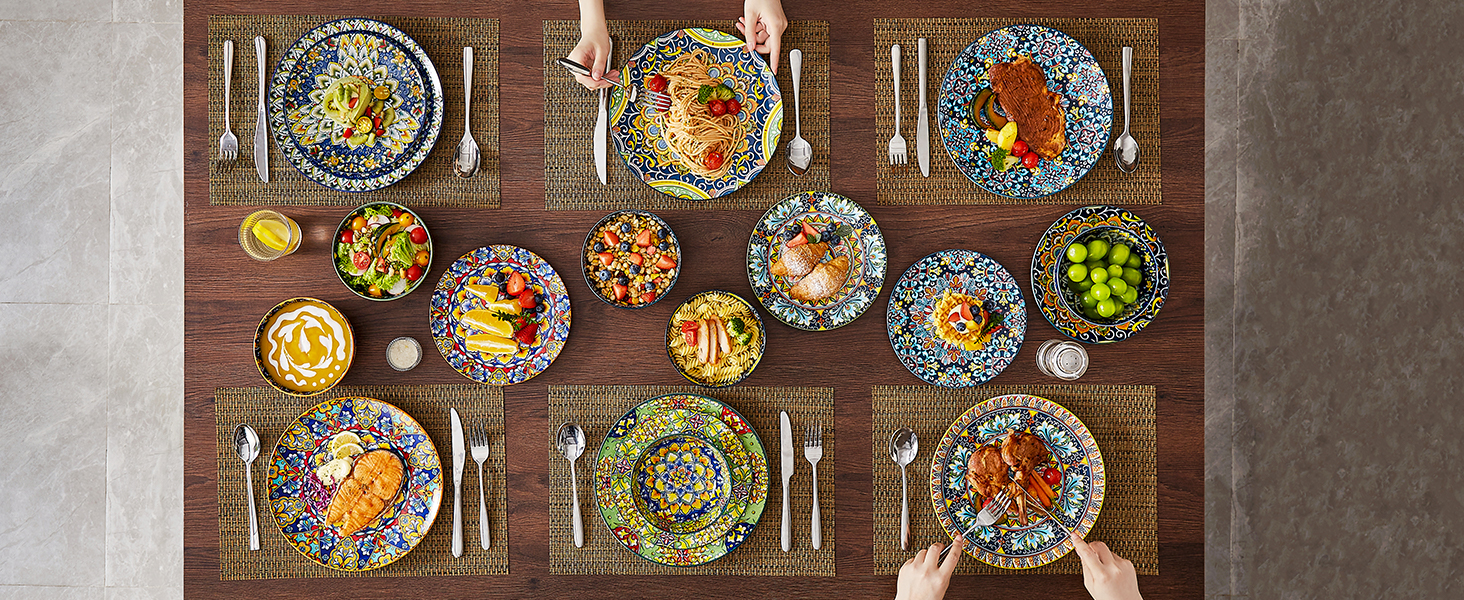 Набір кавових чашок Vancasso 6 шт. SIMI, 360 мл, порцеляна, чайний сервіз на 6 осіб (36 шт.)