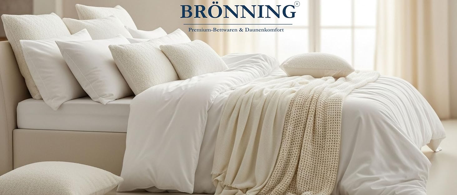 Німецьке пухове подушка 80x80 | 3-камерна подушка 80x80 з пуху та пір'я | М'яка та підходить для алергіків | Ергономічна подушка | Подушка 1x 80x80 см