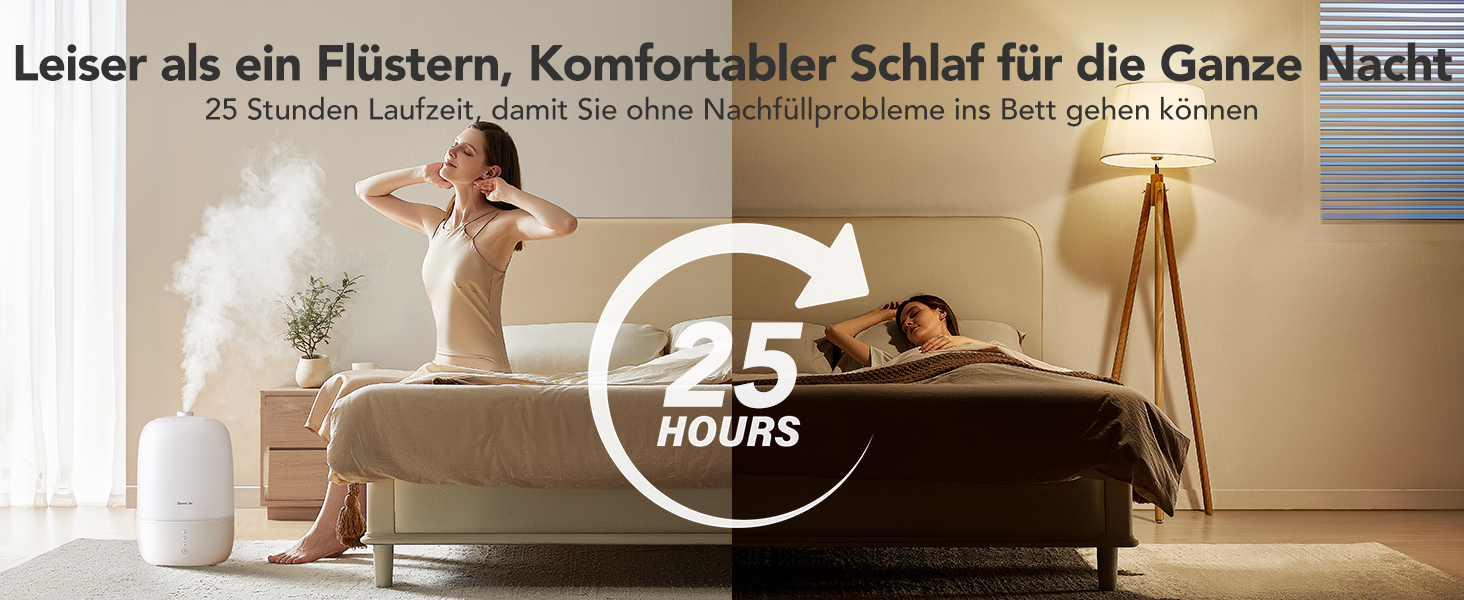 Зволожувач повітря GoveeLife Smart 3L з аромадифузором та нічником для спальні, дитячої, рослин