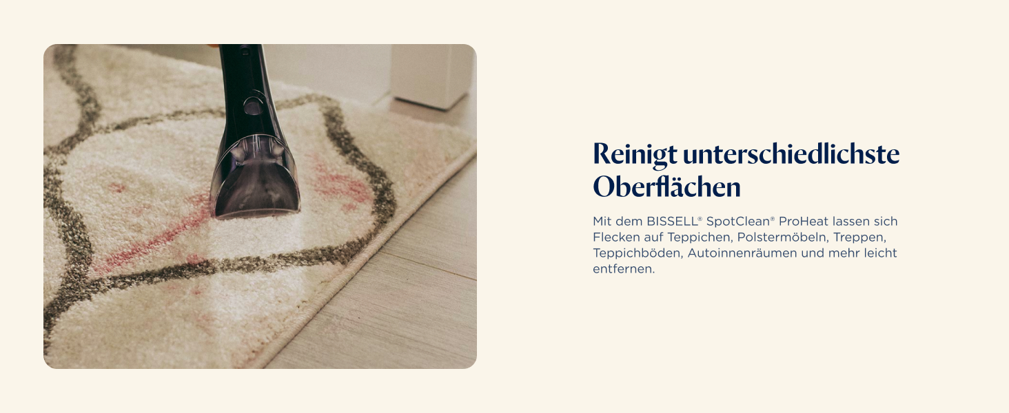 BISSELL SpotClean ProHeat: професійний мийник для килимів та м'яких меблів з HeatWave технологією, 330W, 36988
