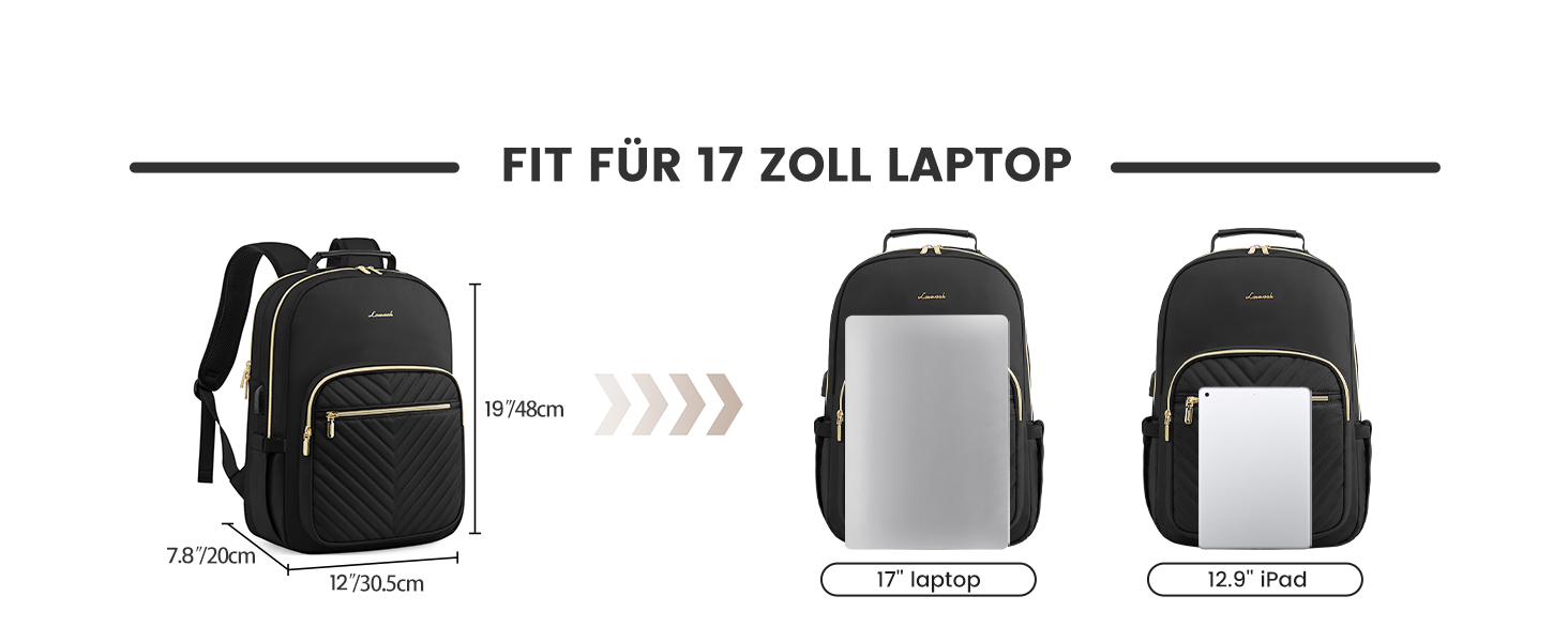 LOVEVOOK Рюкзак для жінок, великий, 15.6 дюймів, сумка для ноутбука, водонепроникний, шкільний рюкзак для дівчат-підлітків, чорний, елегантний рюкзак для роботи, навчання, подорожей (17.3 дюйми, темно-зелений)