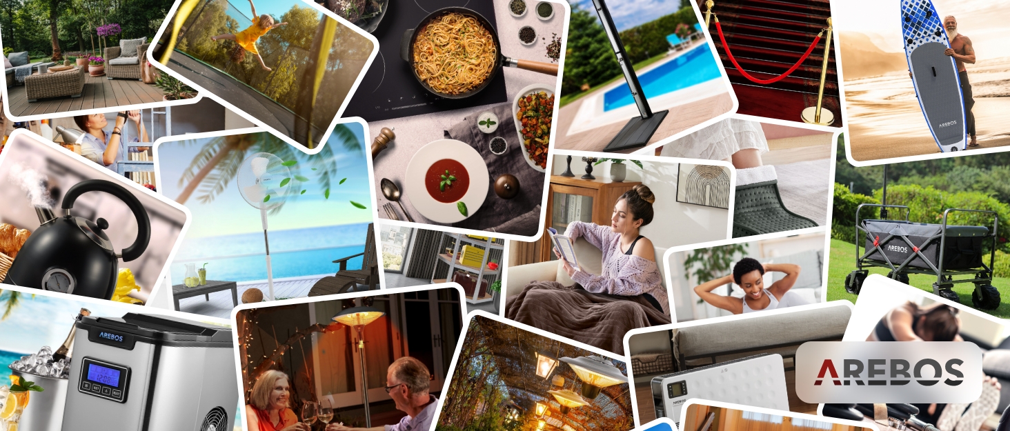 Arebos Ретро кухонна машина 1800W рожева | Міксер з чашею 6л з нержавіючої сталі | Тиха робота | З набором насадок (крюк для тіста, вінчик, насадка для збивання) | 6 швидкостей