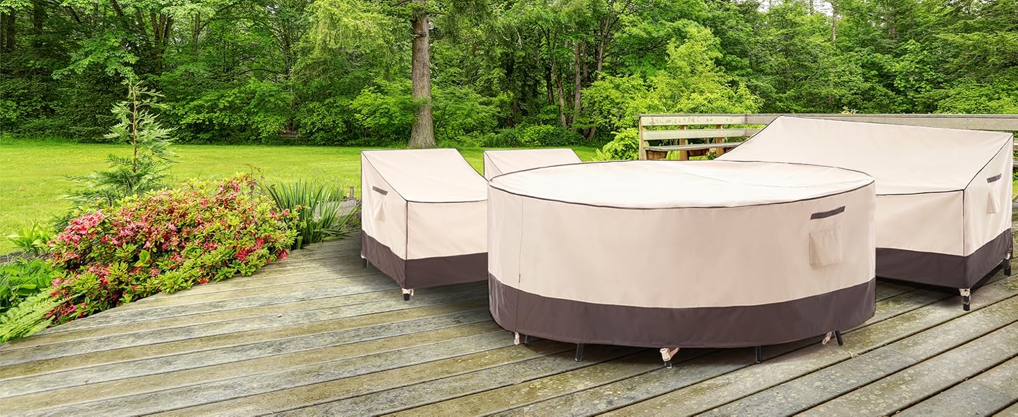 Захисний чохол для саудового дивану F&J Outdoors, водонепроникний, UV-стійкий, сірий, 208x99x89/61 см