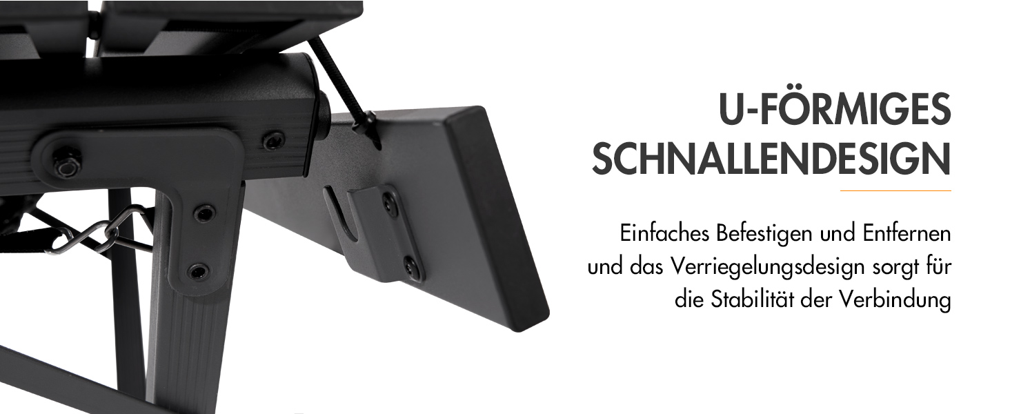 Складаний кемпінговий стіл PORTAL з регулюванням висоти, алюмінієвий, 108 x 71 см, легкий стіл для пікніка, саду та подорожей, чорний