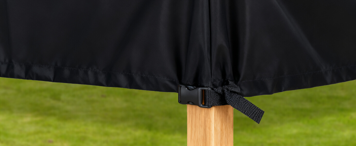 Накриття для садово-патіо меблів Awnic, зимостійке, 420D Oxford, водонепроникне, анти-UV, міцне (190x190x71 см)