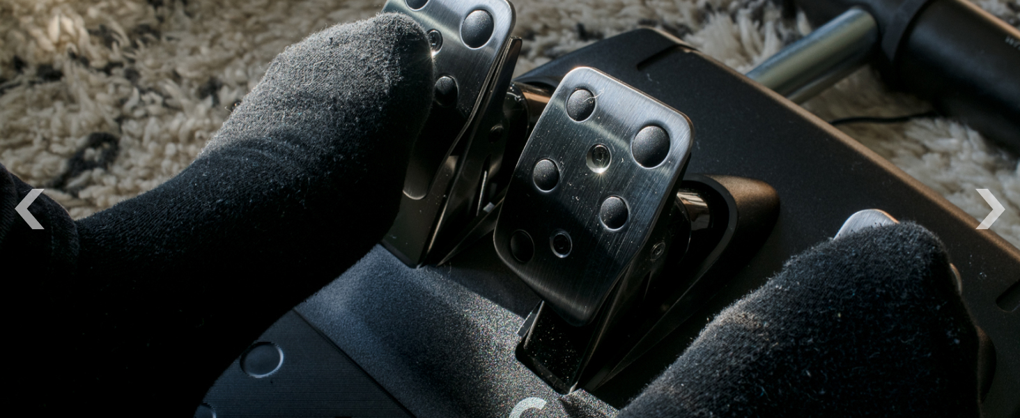 Logitech G923 Racing Wheel: Гоночне кермо для PS5, PS4, PC, Mac - Чорне. TRUEFORCE, 1000Hz, Подвійне зчеплення