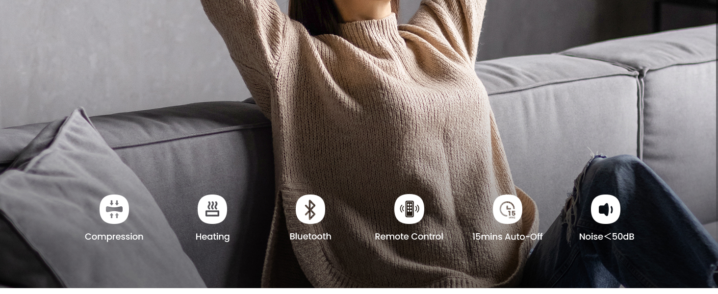 Масажер для очей RENPHO Eyeris 1 з пультом, підігрівом, вібрацією та Bluetooth, акумуляторний. Для сухих очей, подарунок для жінок та чоловіків (чорний)