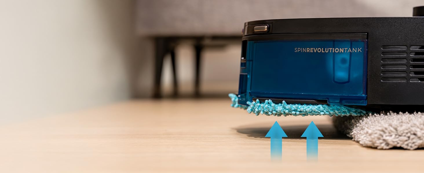 Робот-пилосос та робот-мийник Cecotec Conga Y100 X-Treme з AI та керуванням через додаток. Потужність всмоктування 20000Pa, штучний інтелект, силіконова щітка проти заплутування, обертові мікрофібри, автономність до 220 м²