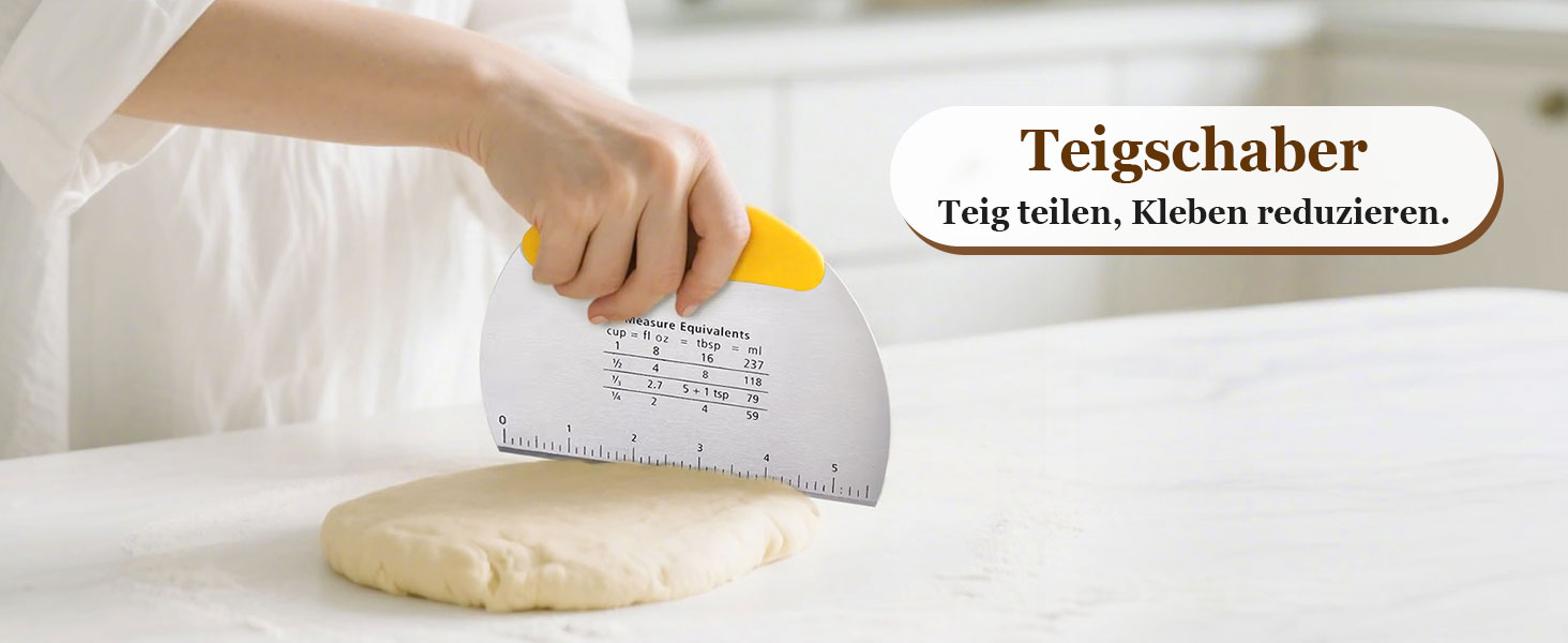 Набір для приготування закваски та випікання хліба SHANNA: корзинка для бродіння, скляна тара, скребок, мішалка, ніж (бамбук, спіральний дизайн)