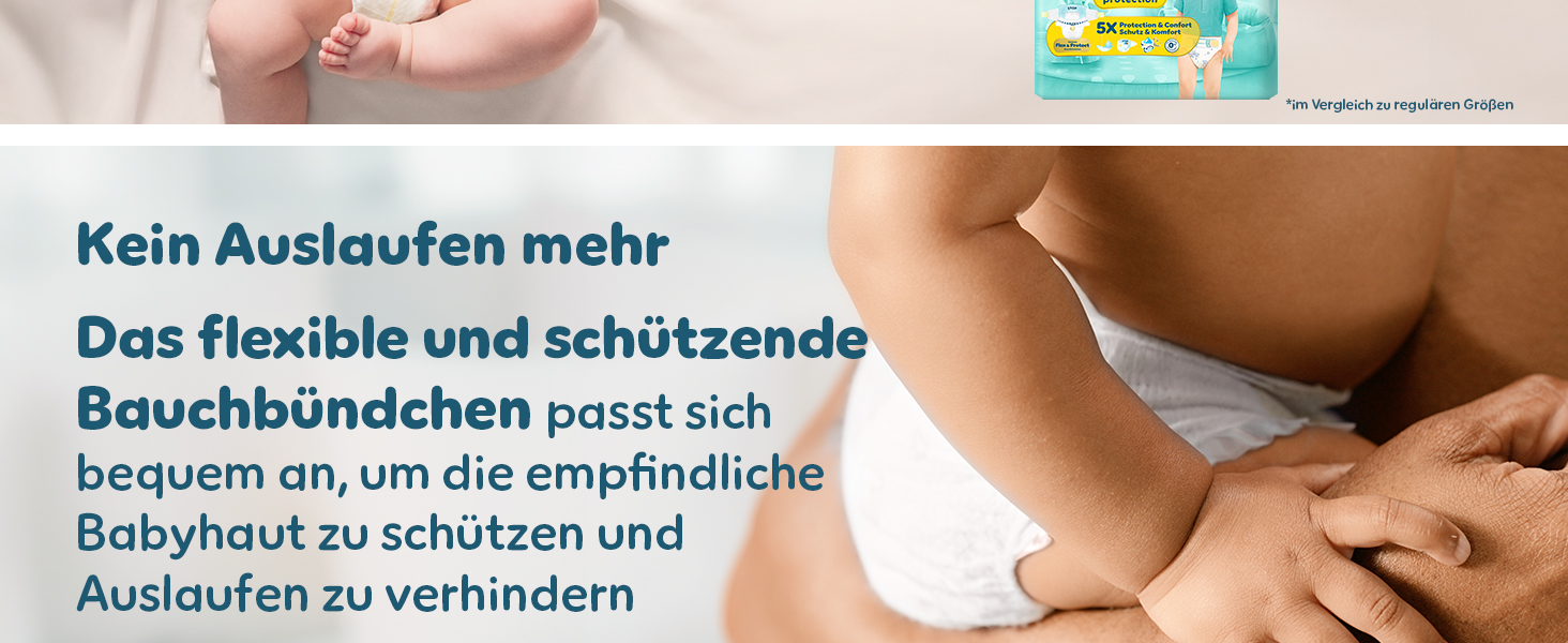 Підгузки Pampers Premium Protection розмір 3 (6-10 кг), велика упаковка, 204 шт