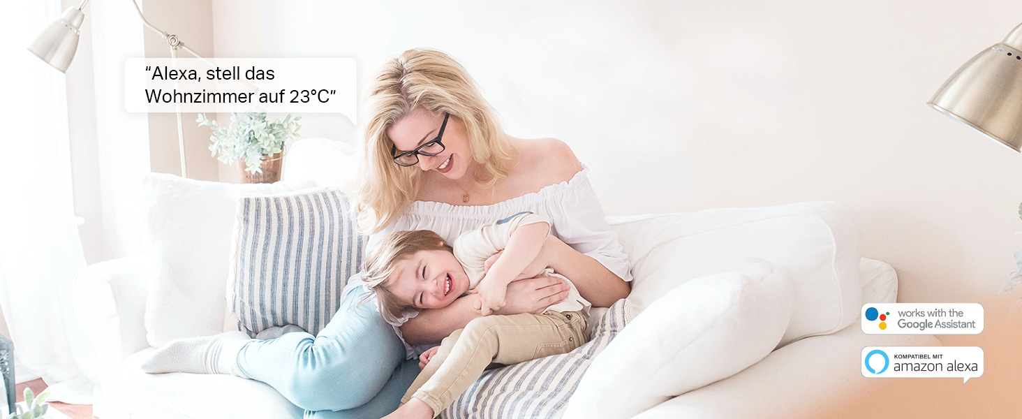 TP-Link Kasa Smart Термостат для радіатора WiFi Starter Kit (Хаб + 1 Термостат), Керування опаленням через додаток Kasa, Геофенсинг, Розпізнавання відкритих вікон, Matter, Сумісність з Alexa