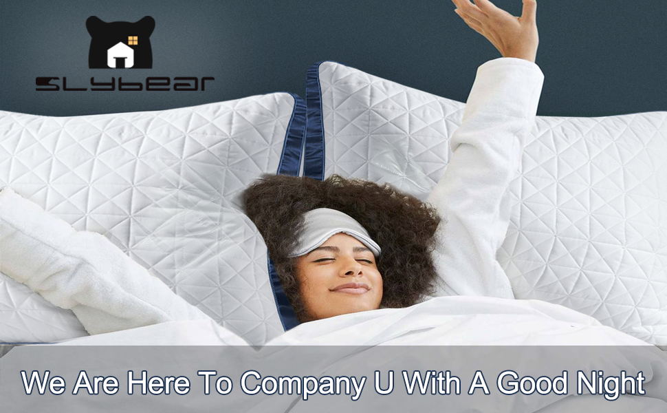 Подушки для сну 40x80 см, 2 шт. - ортопедичні подушки для тих, хто спить на боці з мікрофібровою начинкою, дихаючі, м'які та підтримують. Колір: морська хвиля