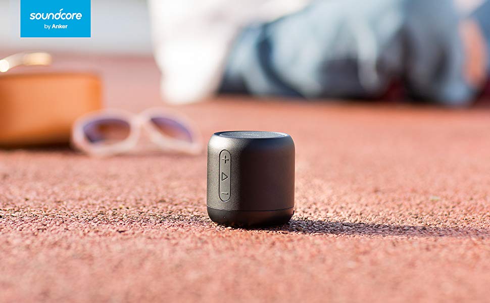 Портативна Bluetooth колонка Anker Soundcore Mini, чорна: 15 годин роботи, FM радіо, потужний бас, Bluetooth 20 м