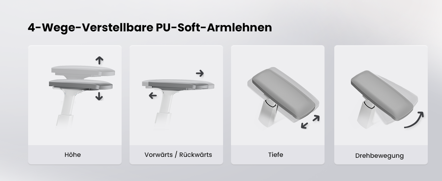 Офісний стілець ProtoArc Flexer Pro: ергономічний, з регулюванням глибини сидіння, сітчастою спинкою та підтримкою попереку - чорний