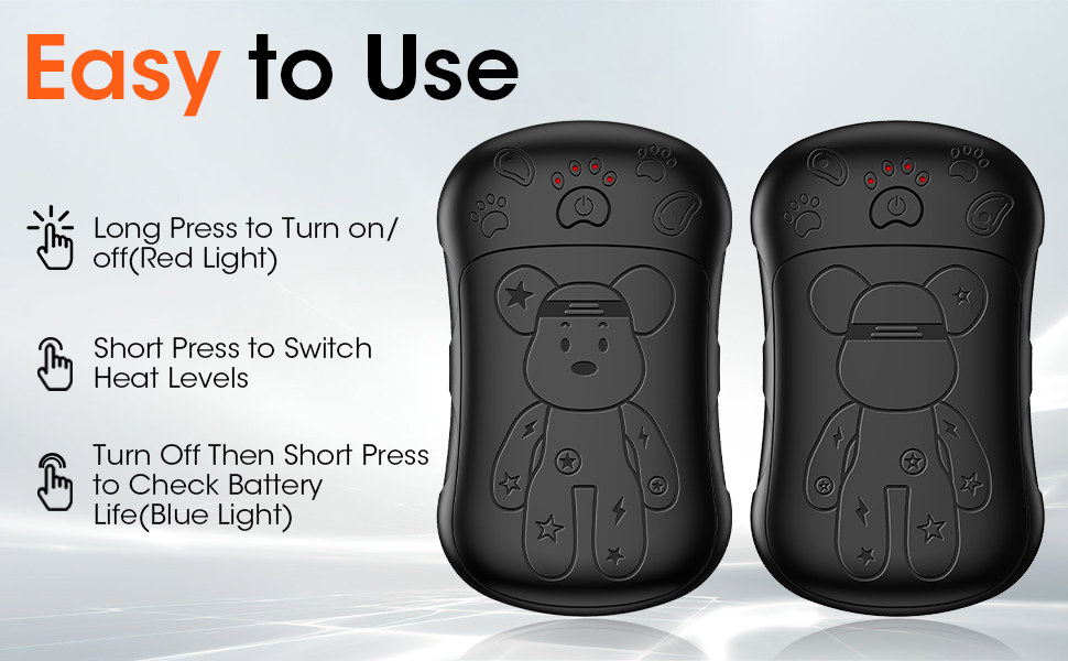 Електричні нагрівачі для рук 2 шт. 6000 mAh, перезаряджувані, для кемпінгу, на вулиці, подарунок для чоловіків, жінок, дітей (рожевий)