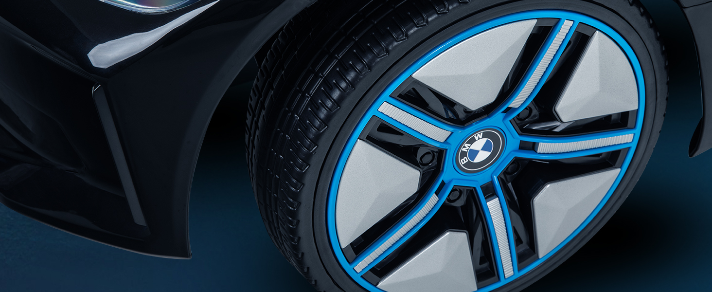 Дитячий електромобіль BMW i4 білий, ліцензійний, з пультом 2,4 ГГц, електроавтомобіль для дітей від 3 років
