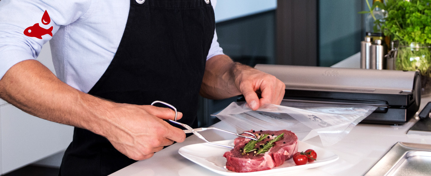 Вакууматор Solis Vac Prestige 575 для продуктів харчування з функціями імпульсної паяння та маринування