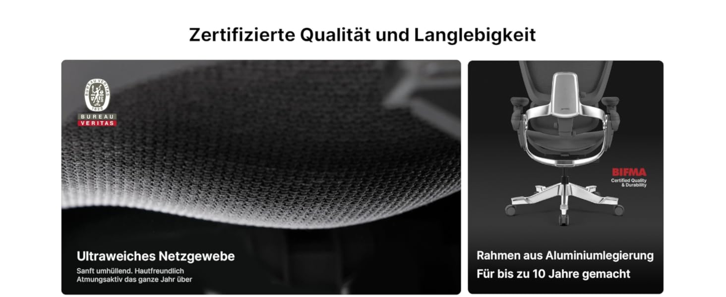 Офісний стіл HINOMI H2 Pro з ергономічною підтримкою попереку, регульованою підголівником та підлокітниками, до 150 кг, дихаюча сітка, поворотний крісло для дому та офісу, сірий