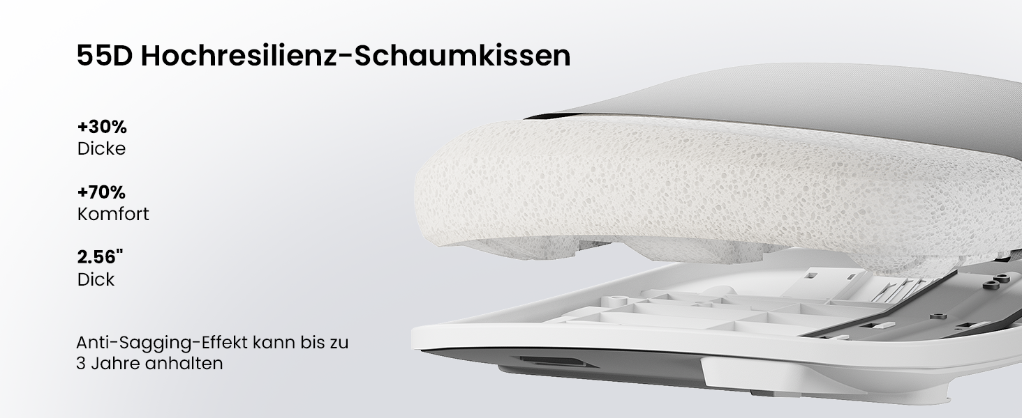 Офісний стілець ProtoArc Flexer Pro: ергономічний, з регулюванням глибини сидіння, сітчастою спинкою та підтримкою попереку - чорний