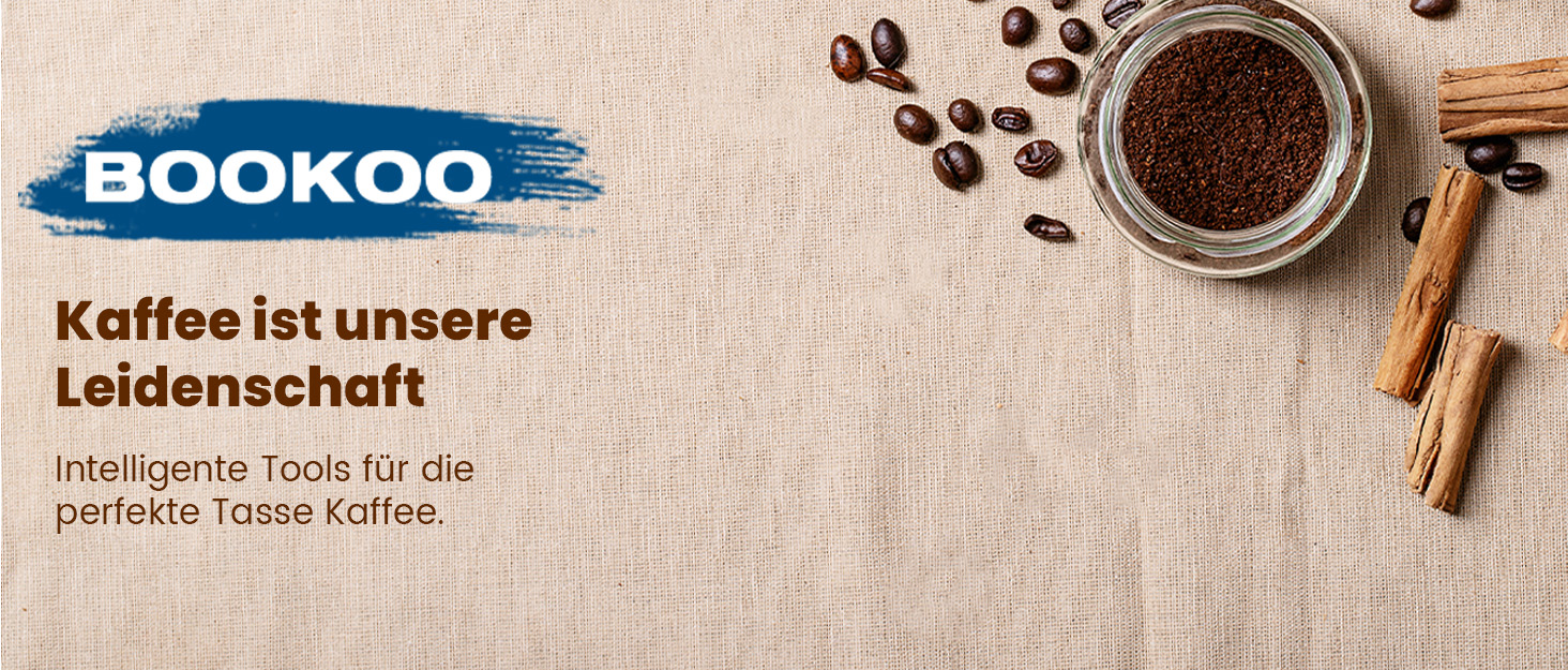 Ваги для кави BOOKOO з таймером, 0.1г, Bluetooth, USB - Еспресо та Pour-Over