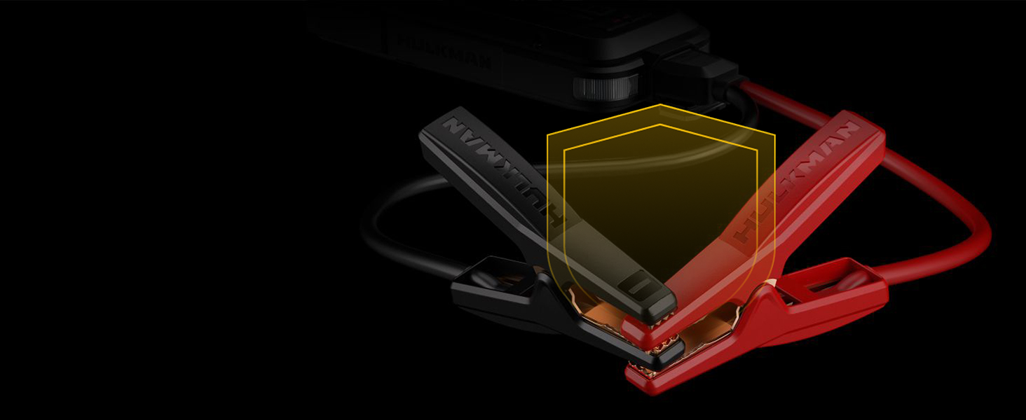 Пусковий пристрій для авто HULKMAN Alpha85 Jump Starter 2000A 20000mAh, портативний бустер акумулятора для бензинових двигунів до 8.5 л та дизельних до 6 л