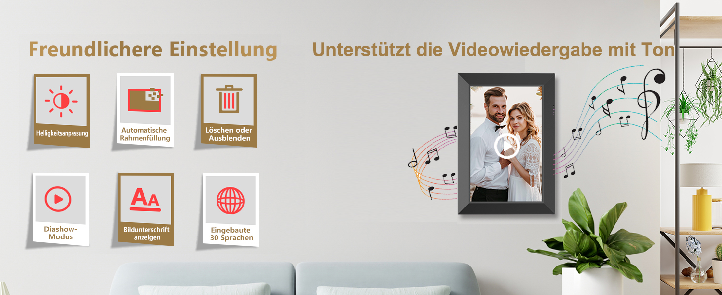 Цифровий фоторамка Frameo 10.1