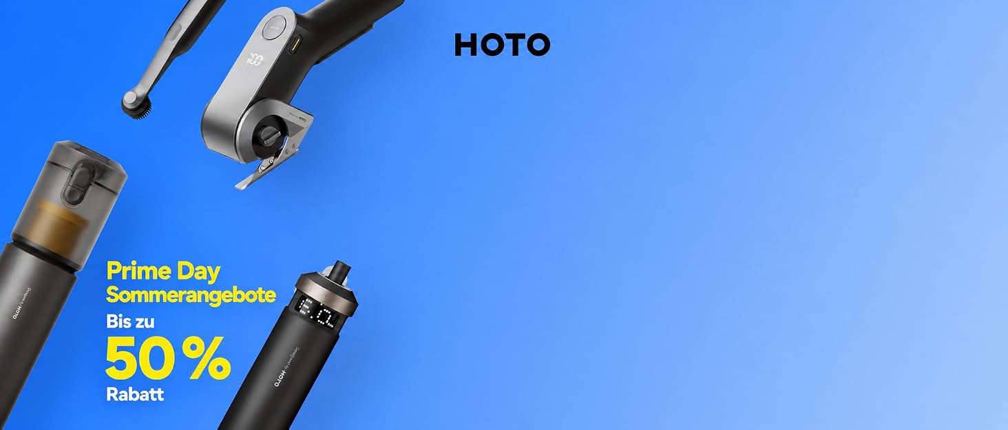 HOTO PixelDrive Електричний Шуруповерт з Дисплеєм, 6 Режимів, 0.5-6 Нм, 30 Біт, USB-C, для Електроніки та Дому