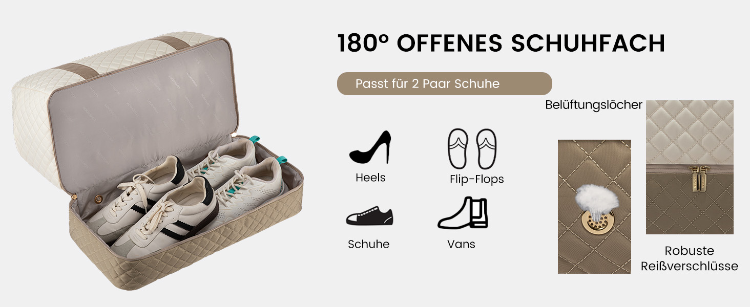 Спортивна сумка LOVEVOOK для жінок з відділенням для ноутбука, 40л, Gym Bag, Travel Duffle, для подорожей, фітнесу, клініки, лікарні (чорний+бежевий+коричневий, з відділенням для взуття)