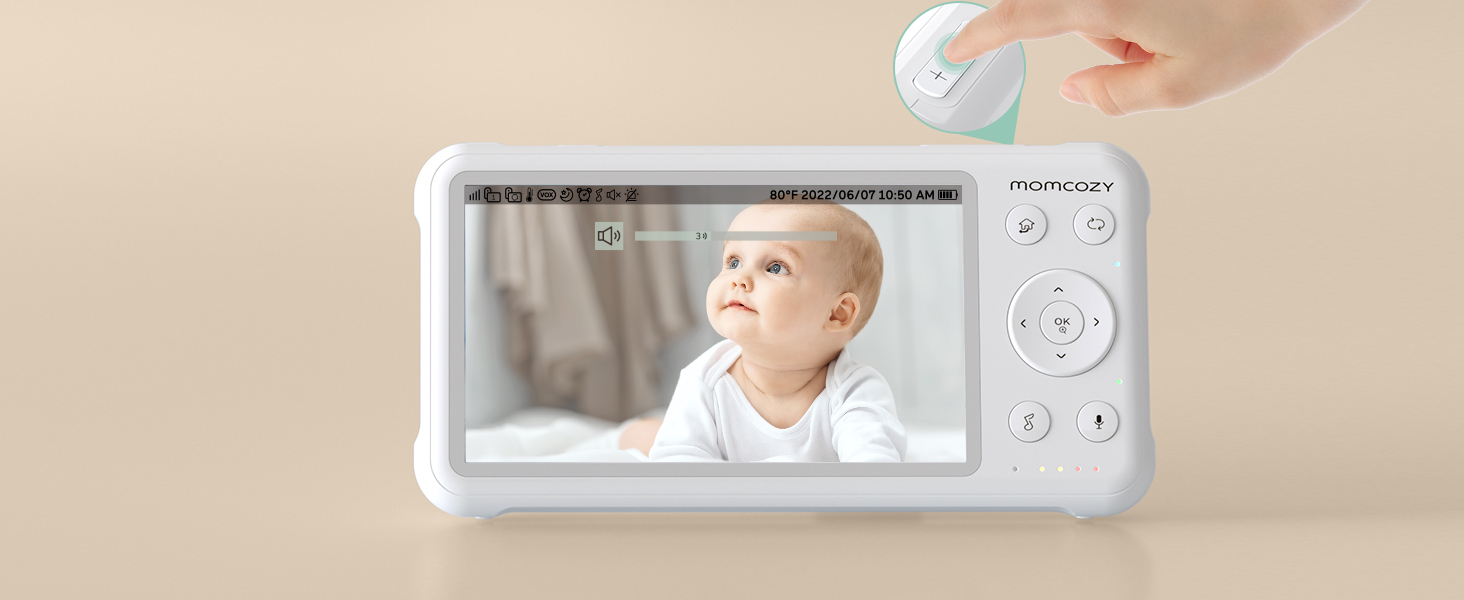 Радіоняня Momcozy з камерою 5