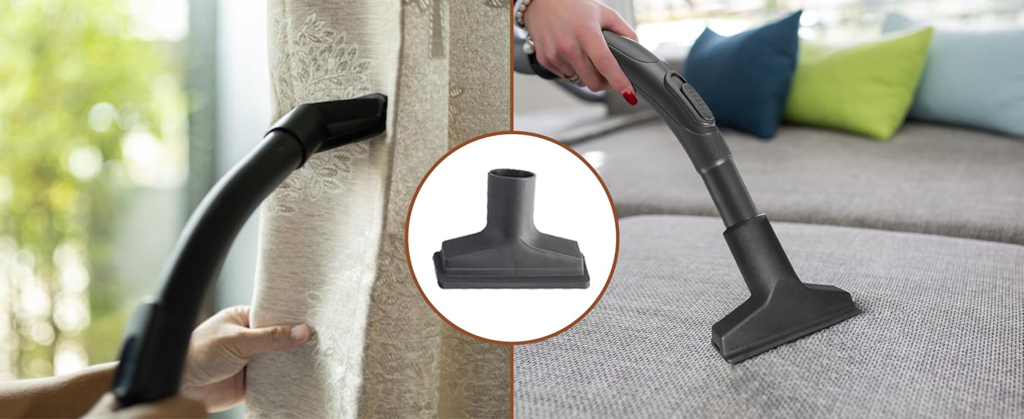 Пылесос Akitas C11 900W с мешком – сетевой шнур 7 м, радиус действия 10 м, тихая работа 70 дБ, с дополнительной насадкой для пола, регулируемая мощность всасывания, большой объем, для твердых полов и ковров