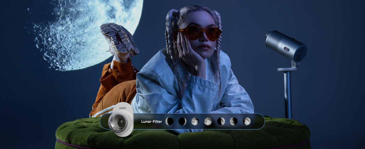 XGIMI MoGo 4 Laser: Портативний проектор з Google TV, Harman Kardon, 550 ANSI лм, до 2.5 год роботи