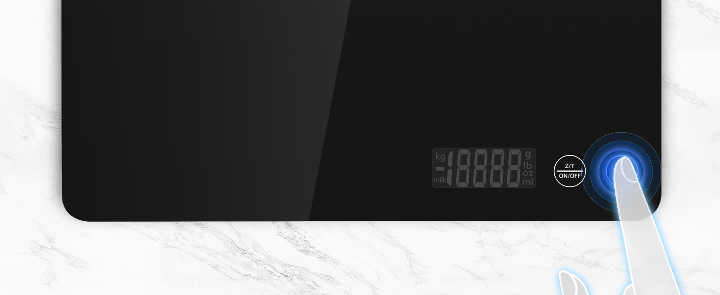 Кухонні ваги Dr. Cow з подвійною платформою, 15 кг/1 г та 500 г/0.01 г, 7 одиниць вимірювання, функція тарування, підрахунку, автовимкнення, для кухні, ювелірних виробів, випічки та приготування їжі (K30H Чорний)