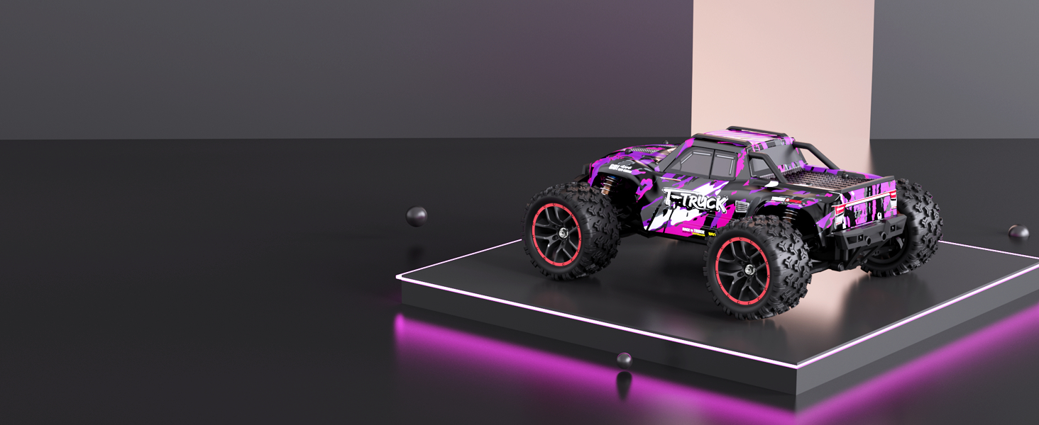 Радіокерований позашляховик Haiboxing 1:18 4WD 48+ км/год, Monster Truck 2.4GHz для дітей та дорослих