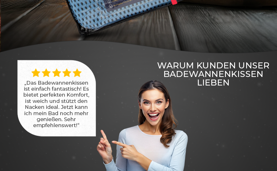 Подушка для ванни з сіткою для прання - Максимальний комфорт та розслаблення з новітньою технологією Air Mesh. Подушка для ванни з 7 міцними присосками. Подушка для шиї/голови (світло-блакитна)