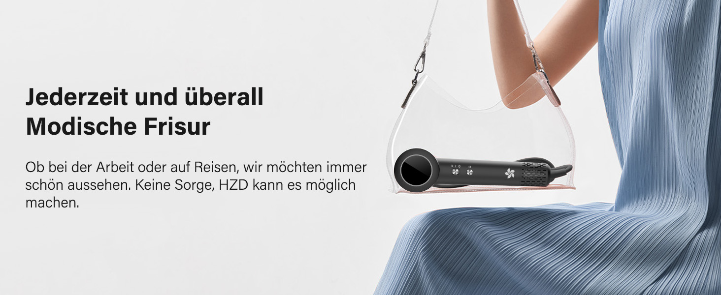 Професійний фен для волосся з дифузором, безщітковий мотор 110 000 об/хв, 400 млн плазмових іонів, низький рівень шуму 57дБ, чорний