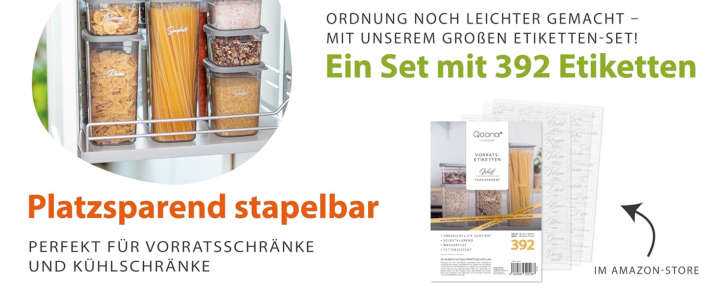 Набір контейнерів для зберігання продуктів [12 шт] антрацит - стекові та економні для кухні. Герметичні скляні банки для борошна, контейнери для їжі, 12 шт.