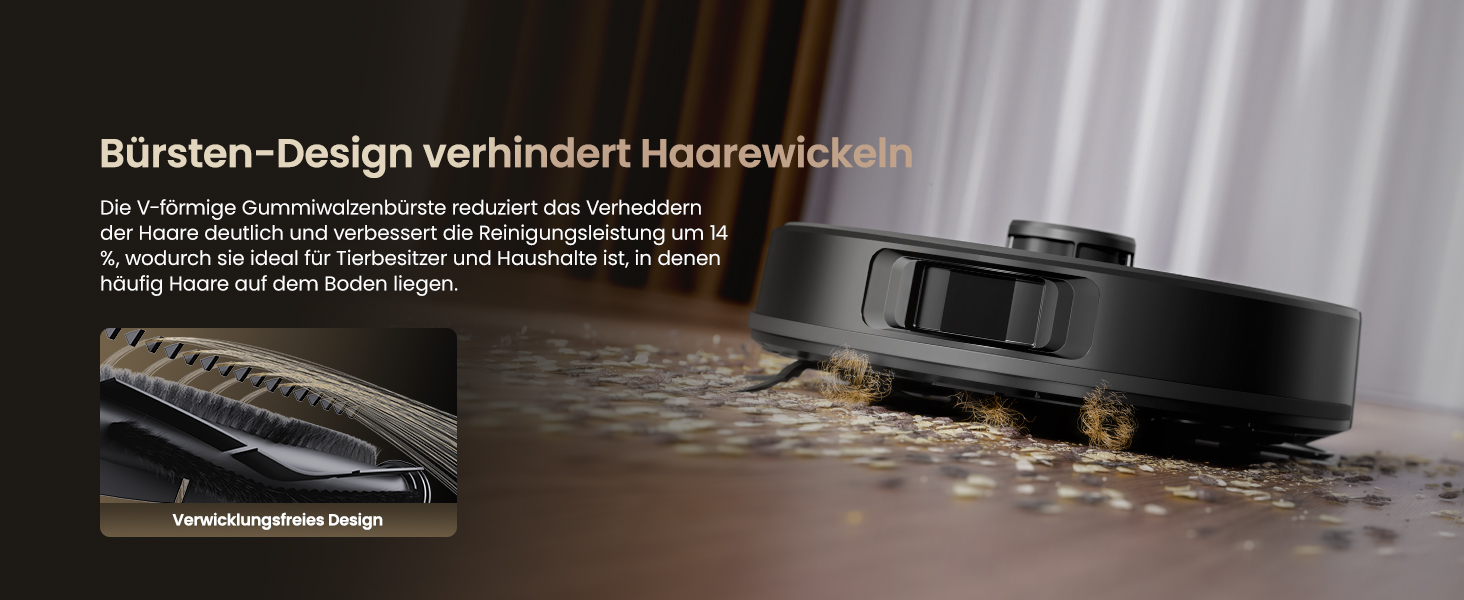 Робот-пилосос Proscenic Q20Plus з функцією миття, 10000Pa, 200хв, бездротовий, самостійна очистка, 3-в-1 для тварин, килимів, твердих поверхонь, чорний