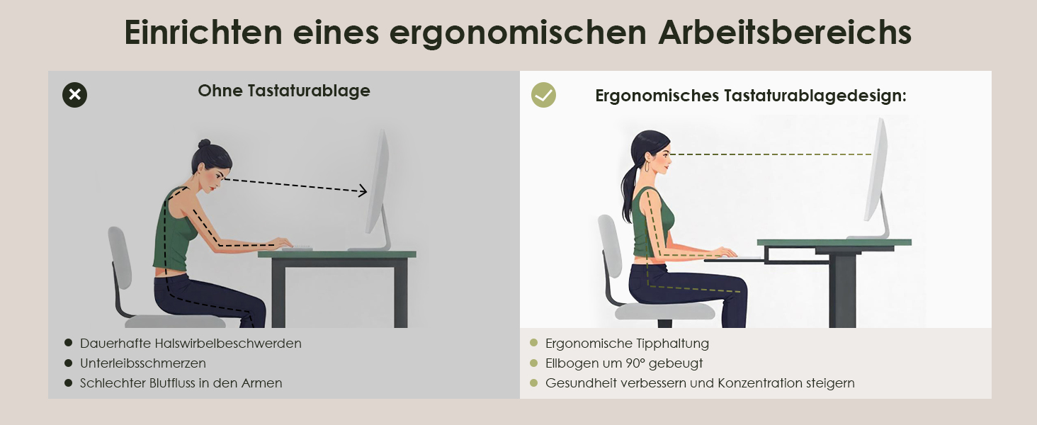 Електричний регульований стіл OffiGo 100x50 см з підставкою для клавіатури, 3 функції пам'яті, білий | Стіл для роботи та навчання