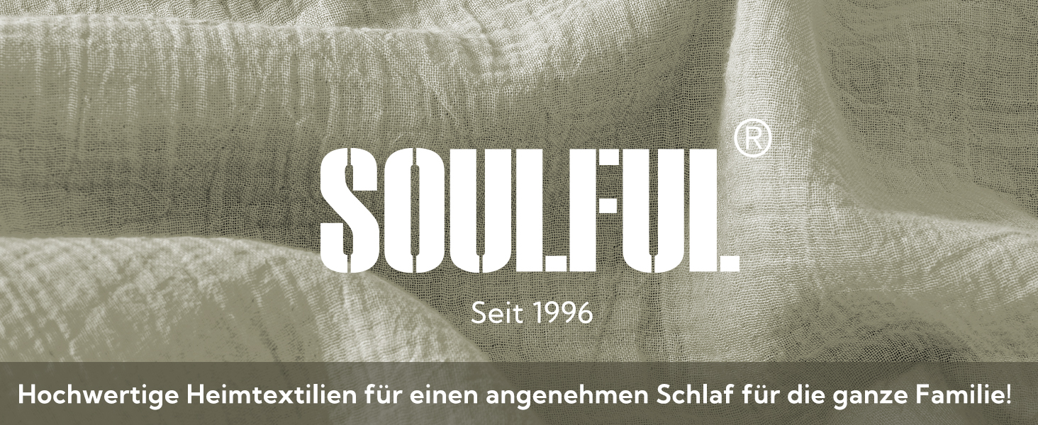 Набір постільної білизни SOULFUL з мусліну 200x200, бавовна, 2 шт. (простирадло 135x200 см, 2 наволочки 80x80 см), з блискавкою, ÖKO-TEX, Небесно-зелений