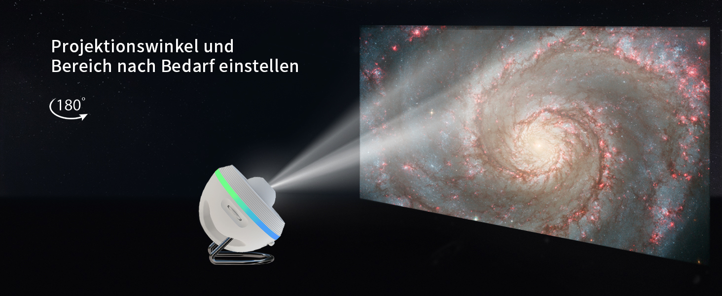 Проєктор зоряного неба Sternenhimmel: Галактика, планетарій, нічник для дітей та дорослих. Святковий подарунок для спальні