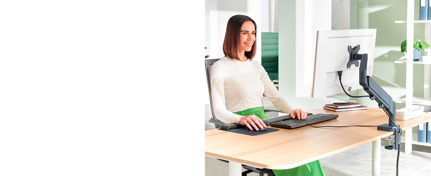 Підставка для ніг Leitz Ergo Cosy, регульована, сіра, 53710089 - для офісу та дому, зменшує біль у спині та плечах