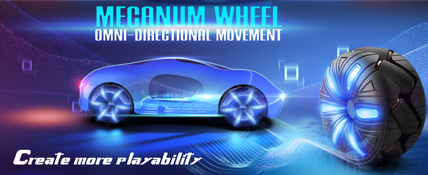 RC Авто на радіокеруванні Stunt Car з світлом та димом, 2.4GHz, для дітей від 6 років, блакитний