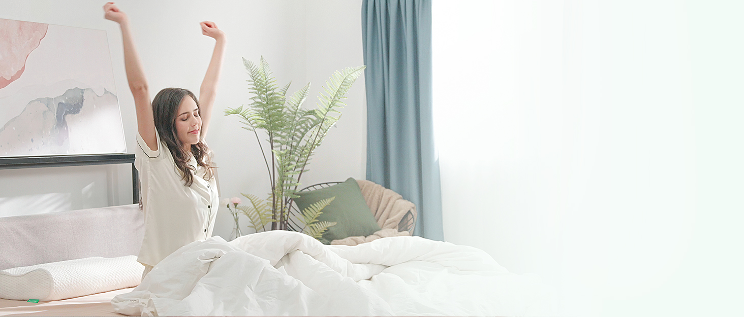 Подушка UTTU з піною з пам'яті для шиї, ергономічна подушка для зняття болю в шиї, регульована подушка з піною з пам'яті 60x36x13/11 см