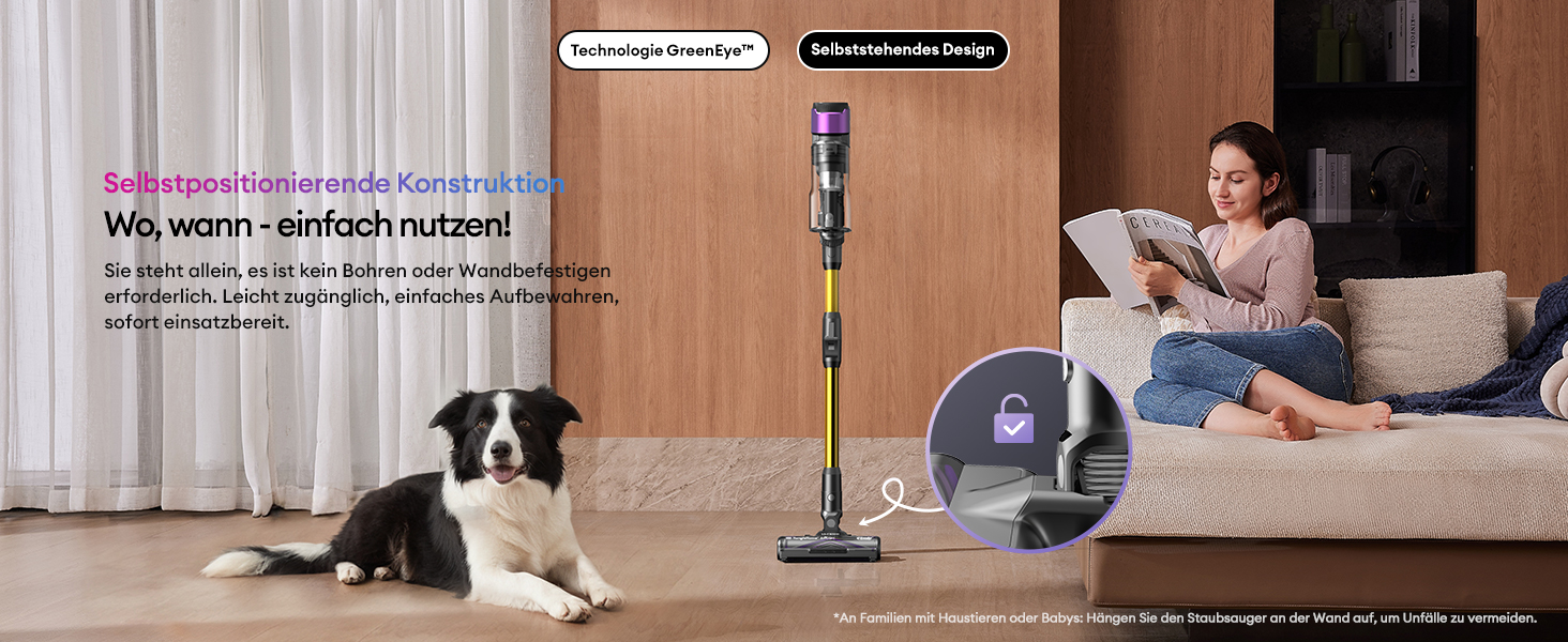 Бездротовий акумуляторний пилосос Ultenic U20: 55000Pa, 600W, 60хв, GreenEye, антинамотування, для твердих поверхонь та килимів