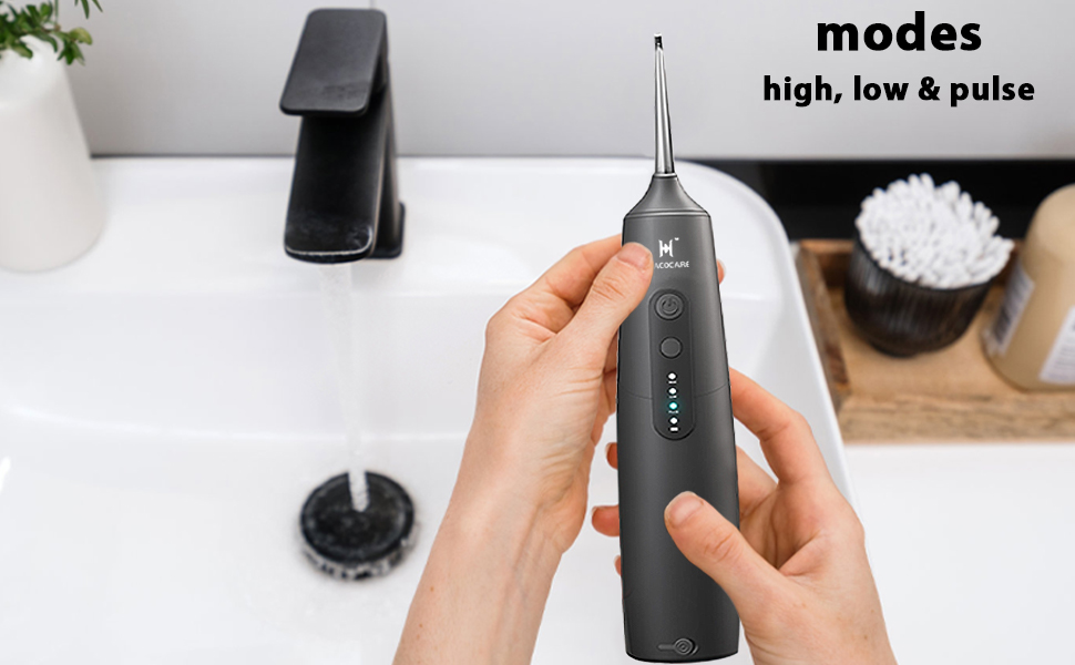 Набір для очищення зубів: зубна нитка, електрична зубна щітка, щітка та зубна нитка для здоров'я ясен та чистоти зубів Black